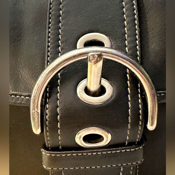 COACH F10192 Vintage SoHo Leather Handbag & Matching SoHo Wallet EUC!! - Picture 6 of 14